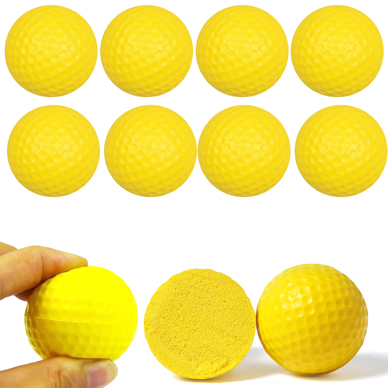 Practice Equipment For Golf - Pelota de Golf de PU amarilla,